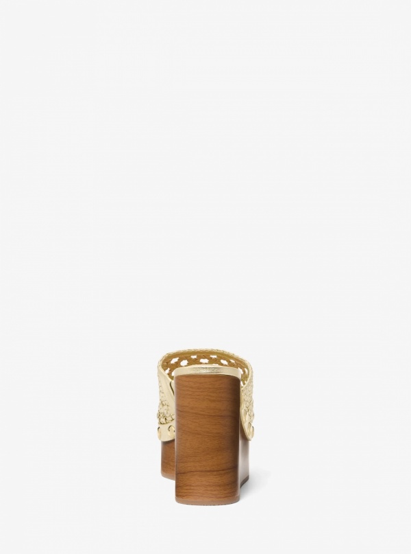 Michael Kors Mayes Woven Wedge Sandal
