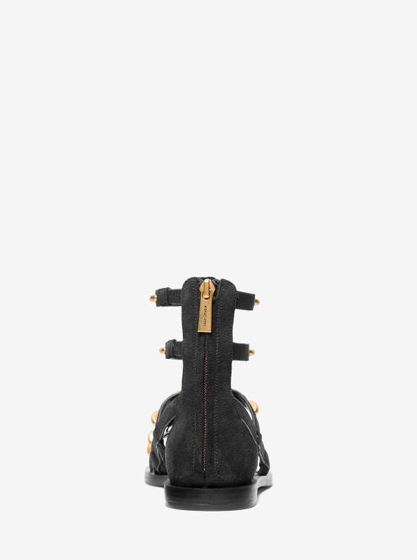 MICHAEL Michael Kors Noa Studded Suede Gladiator Sandal