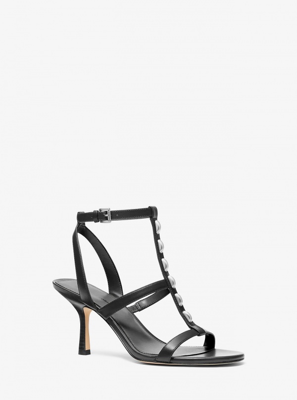 MICHAEL Michael Kors Nara Studded Leather Sandal