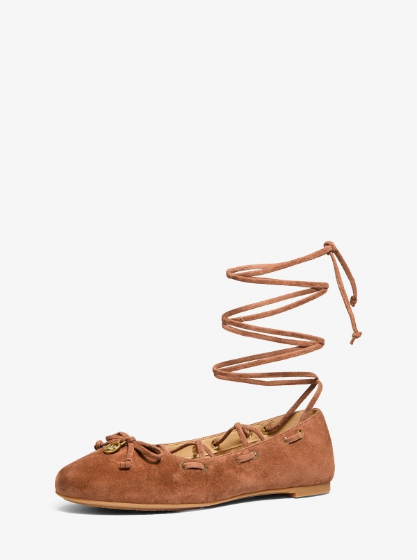 MICHAEL Michael Kors Shae Flex Suede Ballet Flat