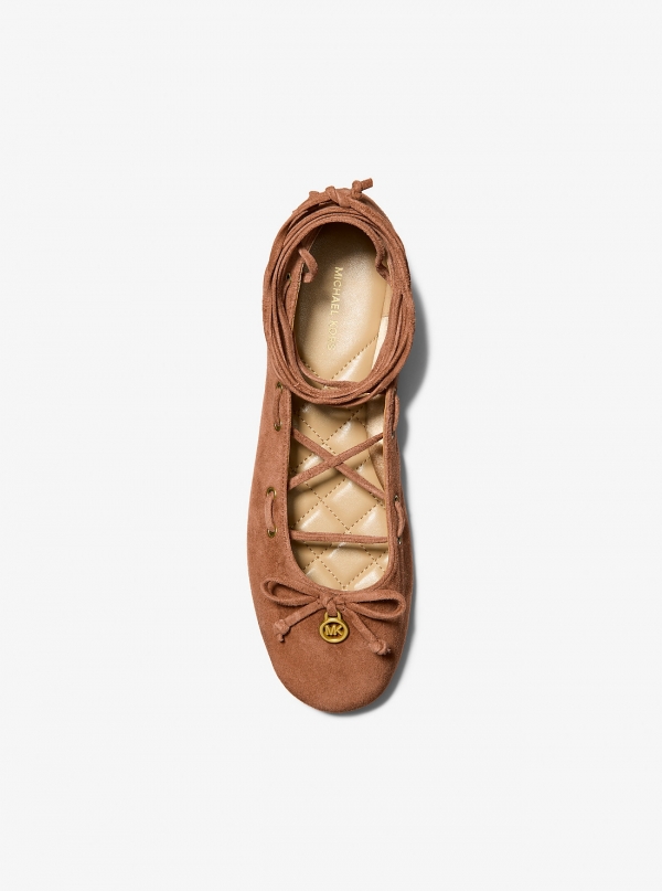 MICHAEL Michael Kors Shae Flex Suede Ballet Flat