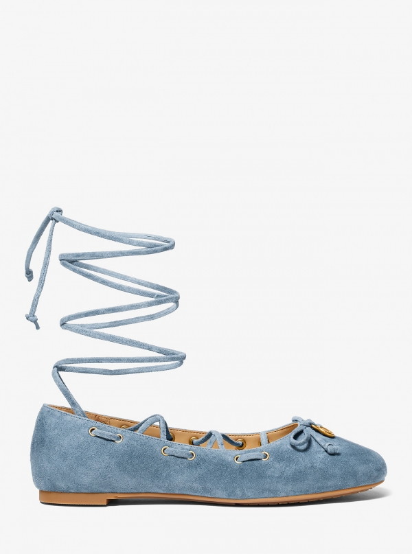 MICHAEL Michael Kors Shae Flex Suede Ballet Flat