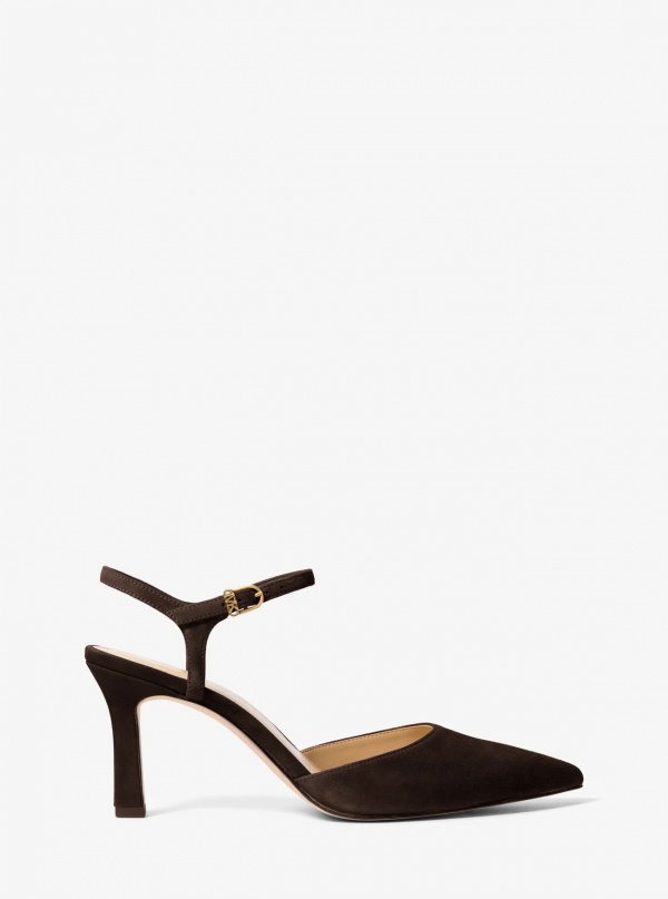 Michael Kors Amara Suede Slingback Pump