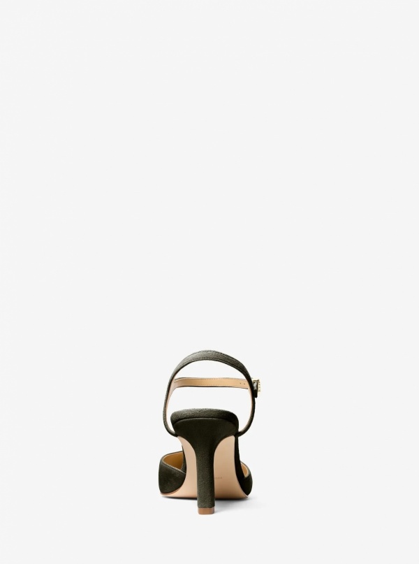 Michael Kors Amara Suede Slingback Pump