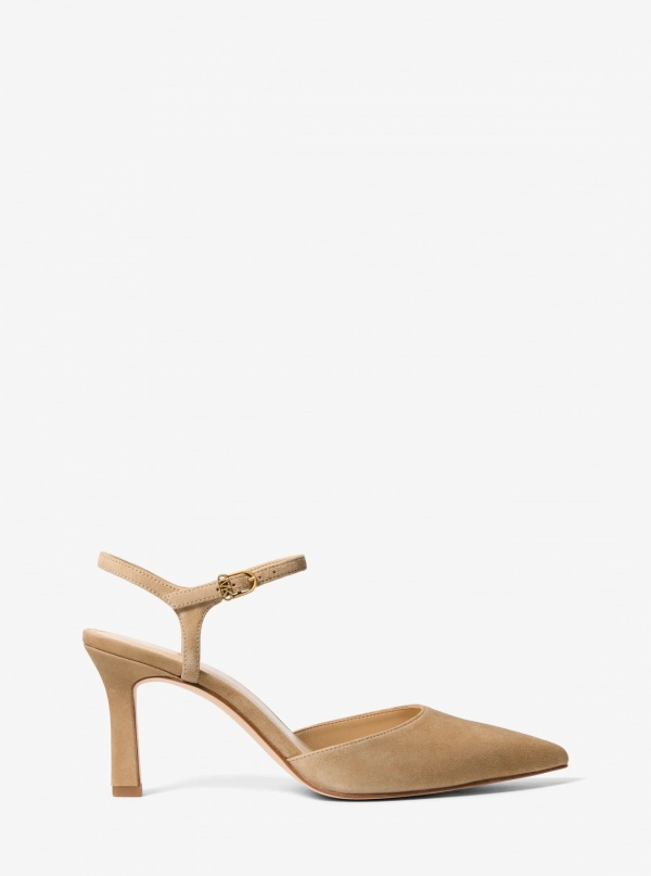 Michael Kors Amara Suede Slingback Pump