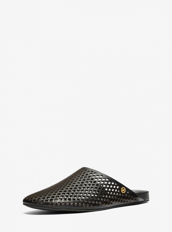 Michael Kors Cady Perforated Leather Mule