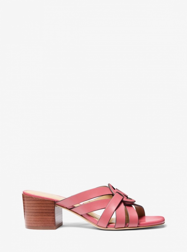 Michael Kors Erika Leather Sandal