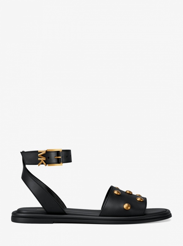 MICHAEL Michael Kors Rosetta Studded Leather Sandal