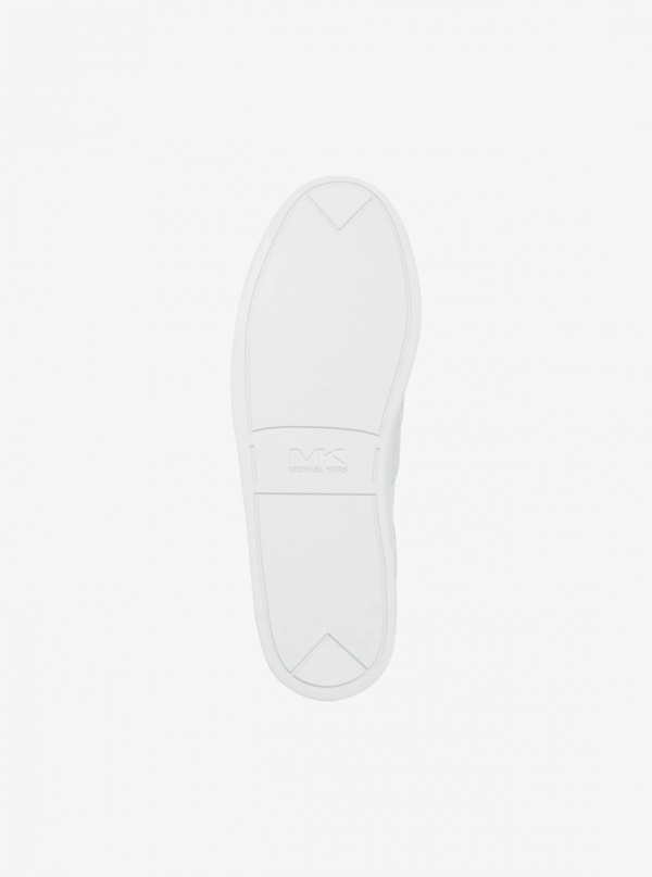 Michael Kors Mens Brady Signature Logo and Leather Sneaker