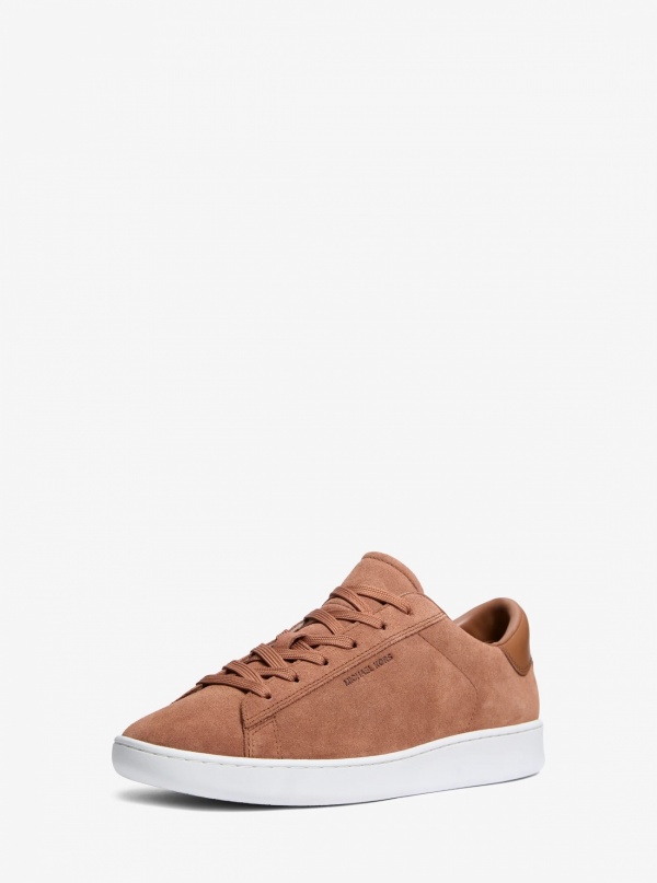 Michael Kors Mens Reign Leather Sneaker