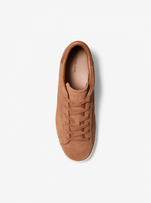 Michael Kors Mens Reign Leather Sneaker