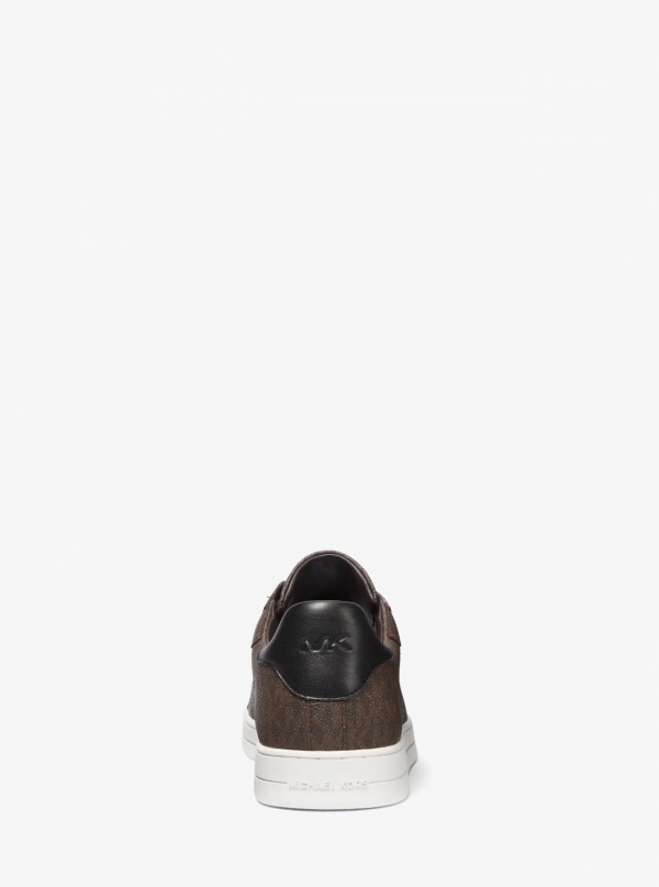 Michael Kors Mens Keating Signature Logo Sneaker