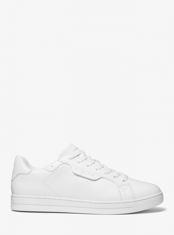Michael Kors Mens Keating Leather Sneaker