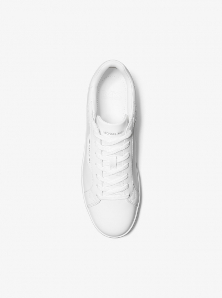 Michael Kors Mens Keating Leather Sneaker