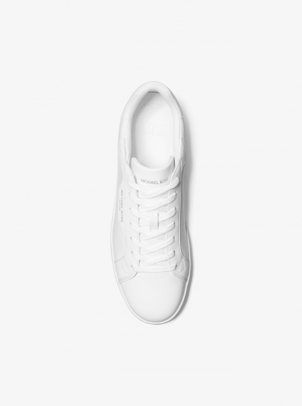 Michael Kors Mens Keating Leather Sneaker