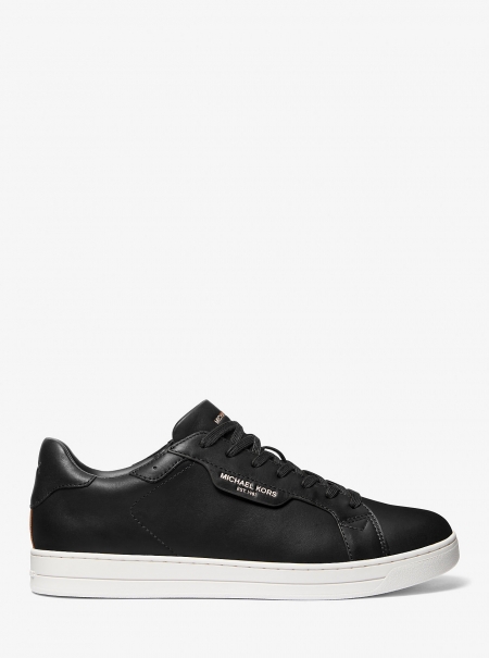 Michael Kors Mens Keating Leather Sneaker
