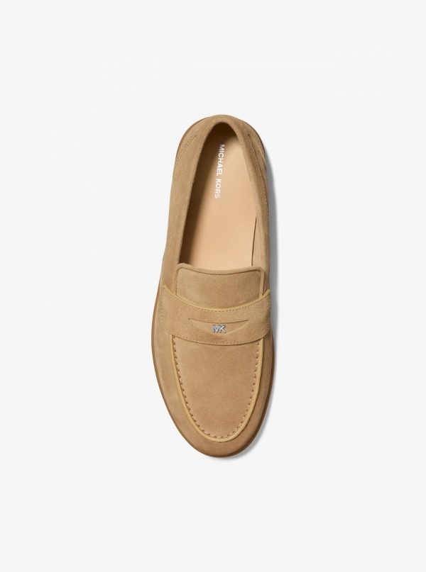 Michael Kors Mens Wesley Suede Loafer