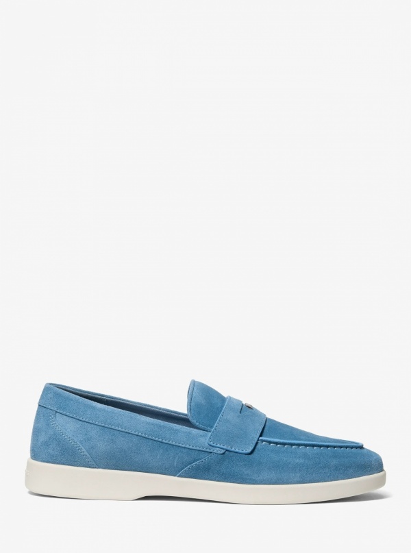 Michael Kors Mens Wesley Suede Loafer
