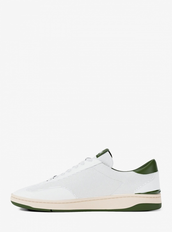 Michael Kors Mens Wilton Perforated Leather Sneaker