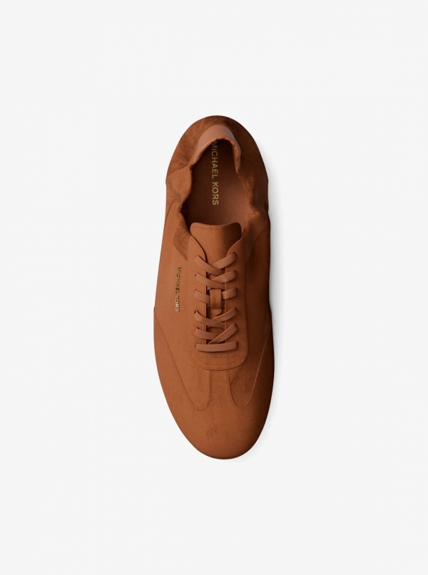 Michael Kors Mens Archer Suede Sneaker