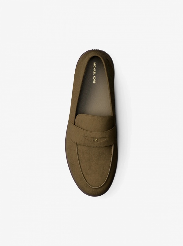Michael Kors Mens Wesley Suede Loafer