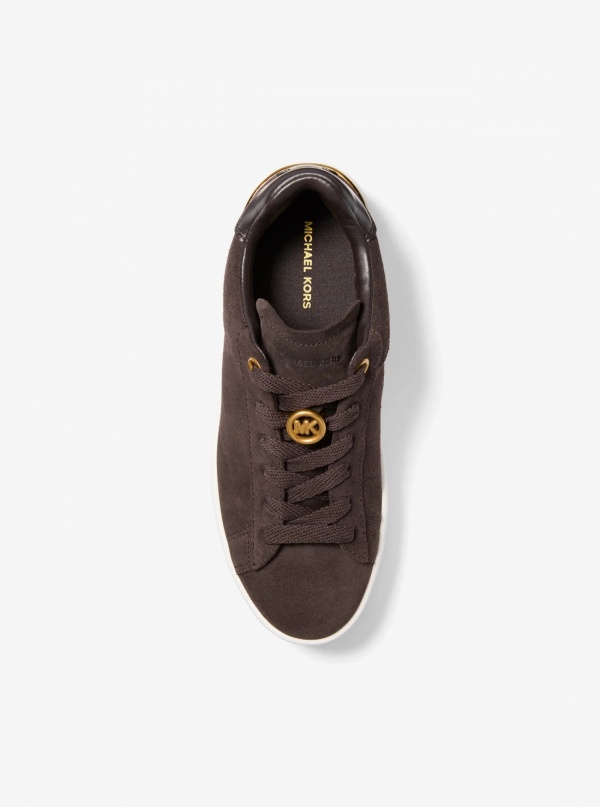 Michael Kors Dottie Suede Platform Sneaker