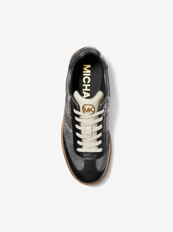 Michael Kors Jovie Mixed Media Sneaker