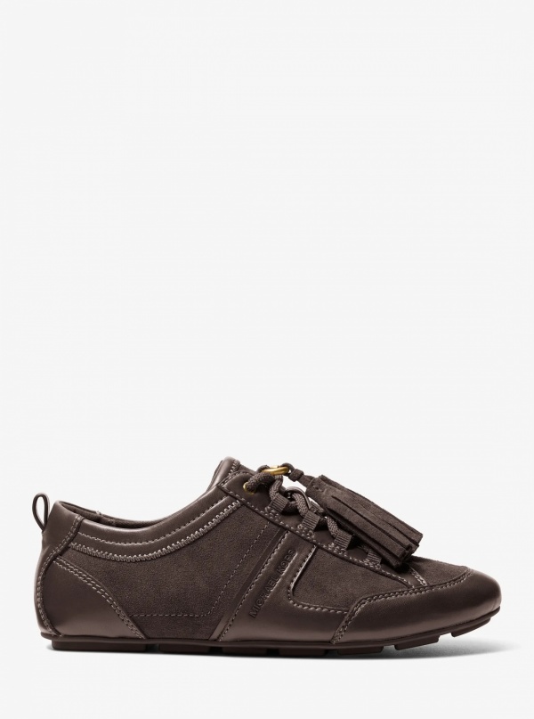 Michael Kors Keely Tassel Suede Trainer