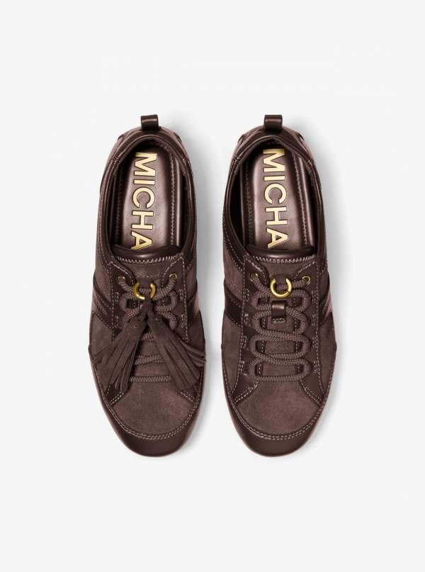 Michael Kors Keely Tassel Suede Trainer