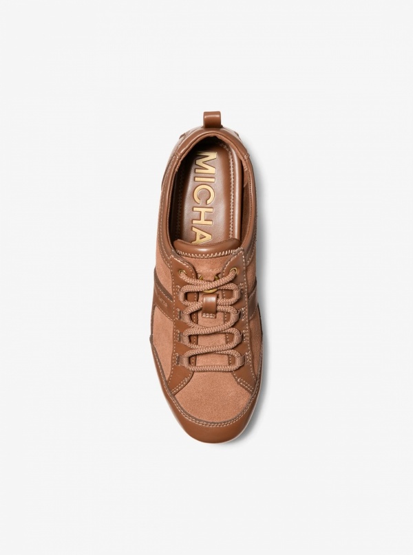 Michael Kors Keely Tassel Suede Trainer