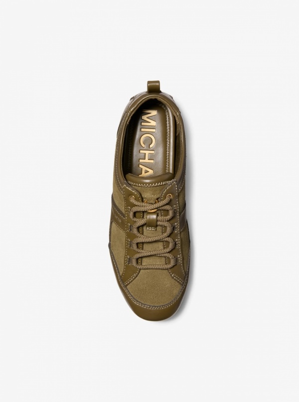 Michael Kors Keely Tassel Suede Trainer