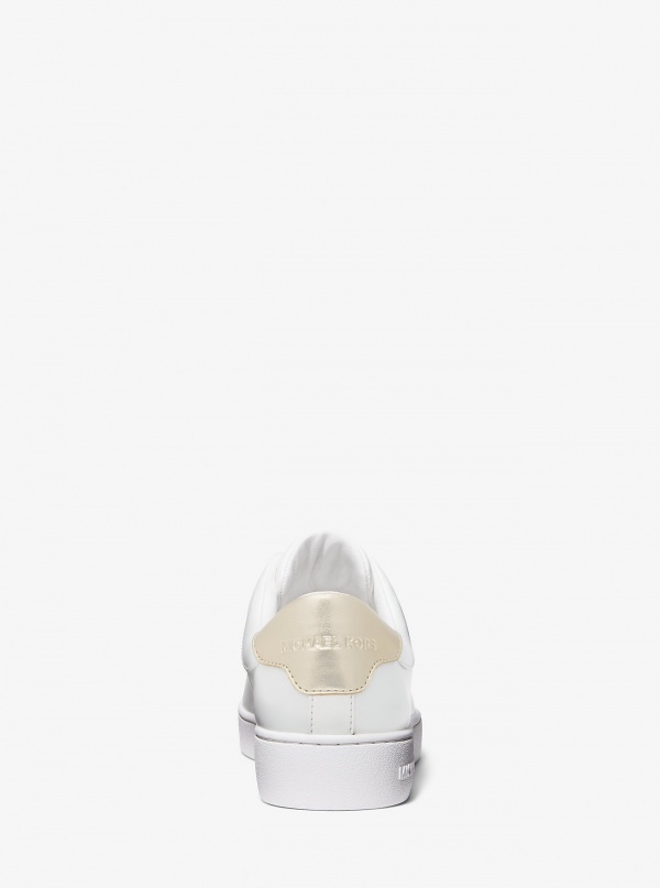 MICHAEL Michael Kors Keaton Leather Zip-Up Sneaker