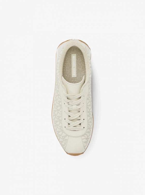 Michael Kors Rhodes Signature Logo Trainer