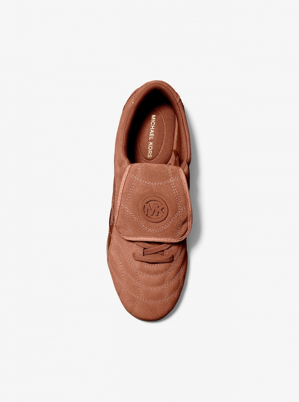 MICHAEL Michael Kors Kyler Suede and Mesh Trainer