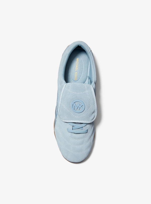 MICHAEL Michael Kors Kyler Suede and Mesh Trainer