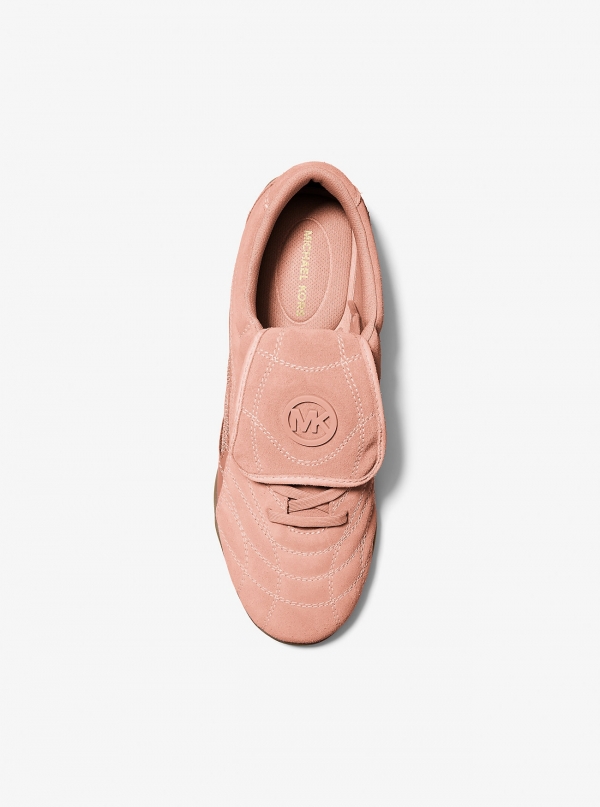 MICHAEL Michael Kors Kyler Suede and Mesh Trainer