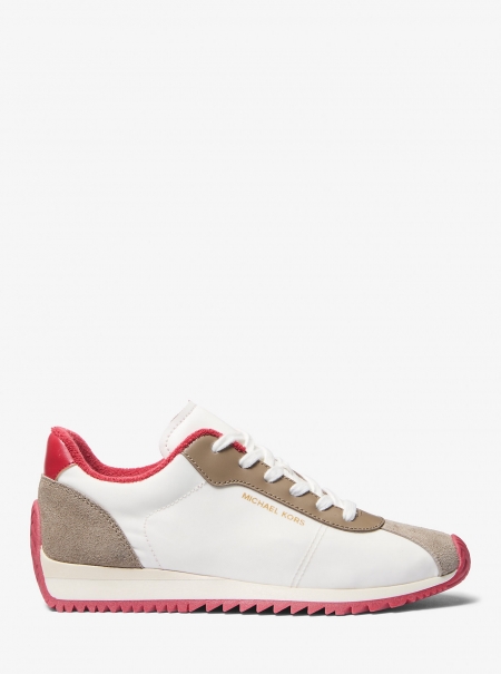 Michael Kors Rhodes Mixed-Media Trainer