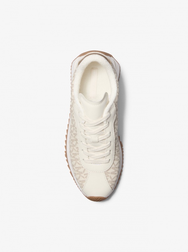Michael Kors Rhodes Signature Logo Trainer