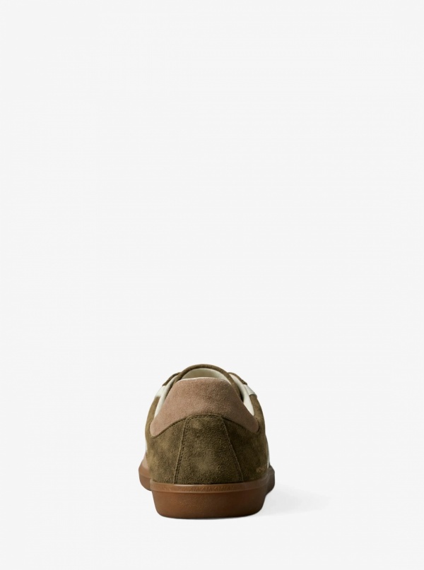 MICHAEL Michael Kors Jovie Color-Block Suede Sneaker