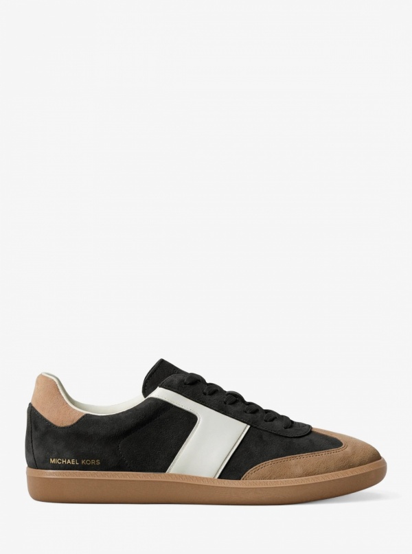 MICHAEL Michael Kors Jovie Color-Block Suede Sneaker