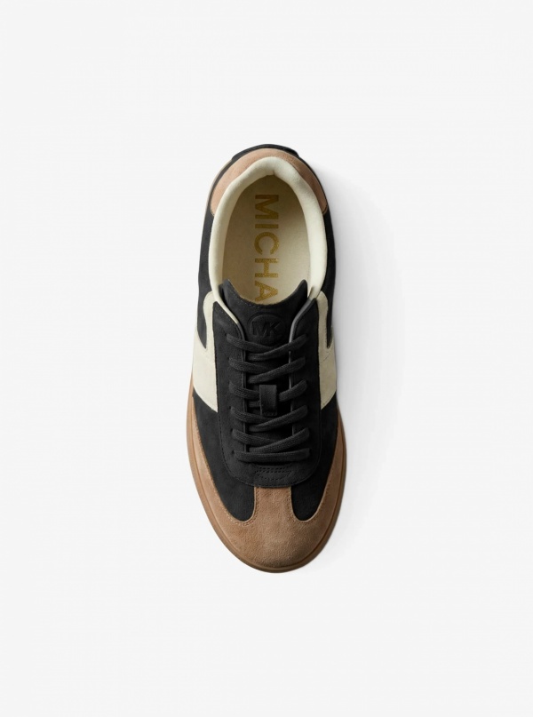 MICHAEL Michael Kors Jovie Color-Block Suede Sneaker