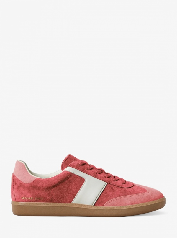 MICHAEL Michael Kors Jovie Color-Block Suede Sneaker