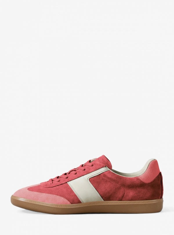 MICHAEL Michael Kors Jovie Color-Block Suede Sneaker