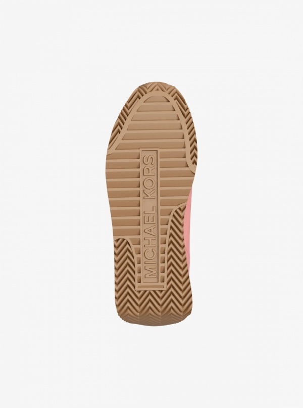 Michael Kors Rhodes Color-Block Suede Trainer
