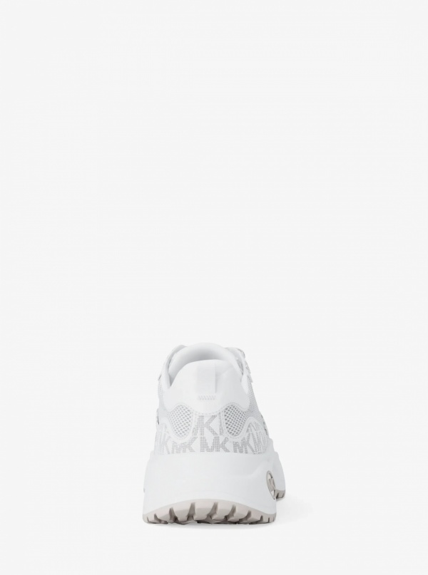 Michael Kors Mens Levie Mixed-Media Trainer