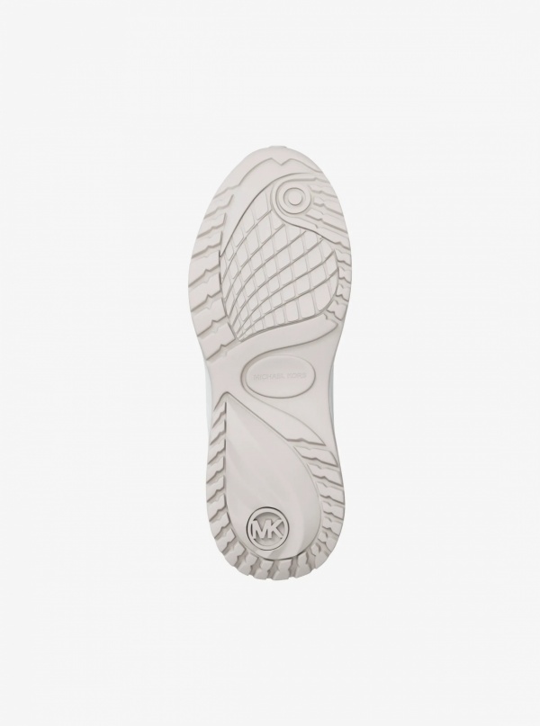Michael Kors Mens Levie Mixed-Media Trainer