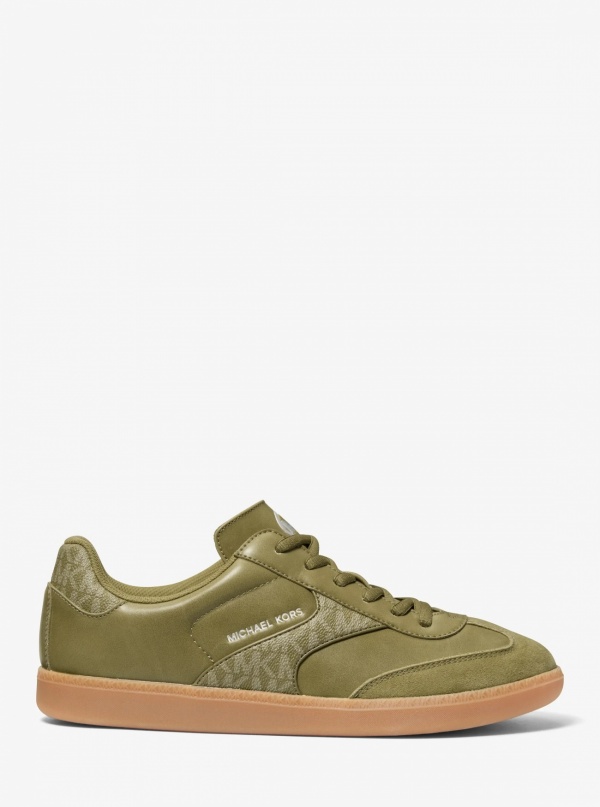 Benny Mixed-Media Sneaker