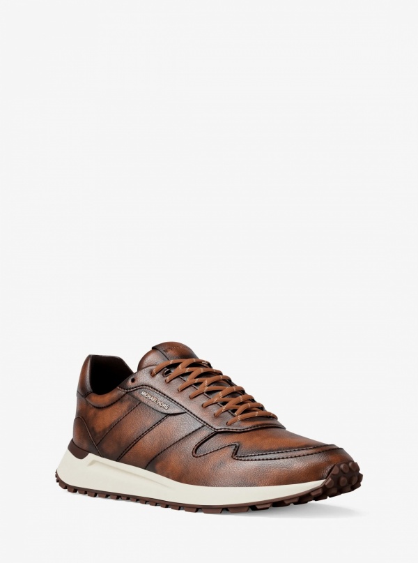 Michael Kors Mens Dax Burnished Trainer