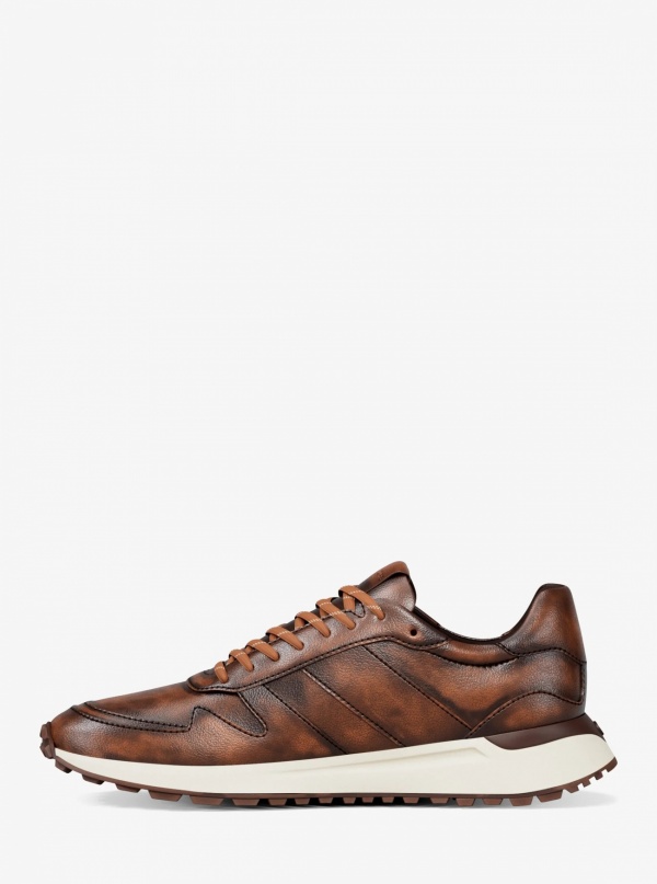 Michael Kors Mens Dax Burnished Trainer
