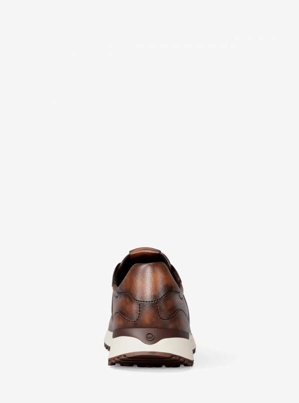 Michael Kors Mens Dax Burnished Trainer